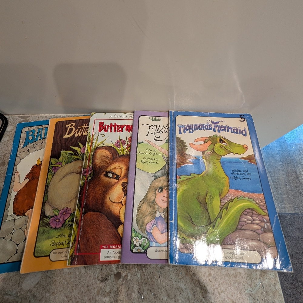 LOT 5 SERENDIPITY Books Cosgrove Vtg Paperback Maynard's Mermaid Misty Morgan